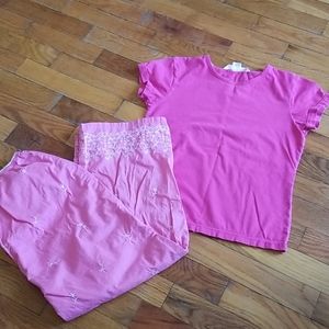 2000s Victoria seceret pink pajamas